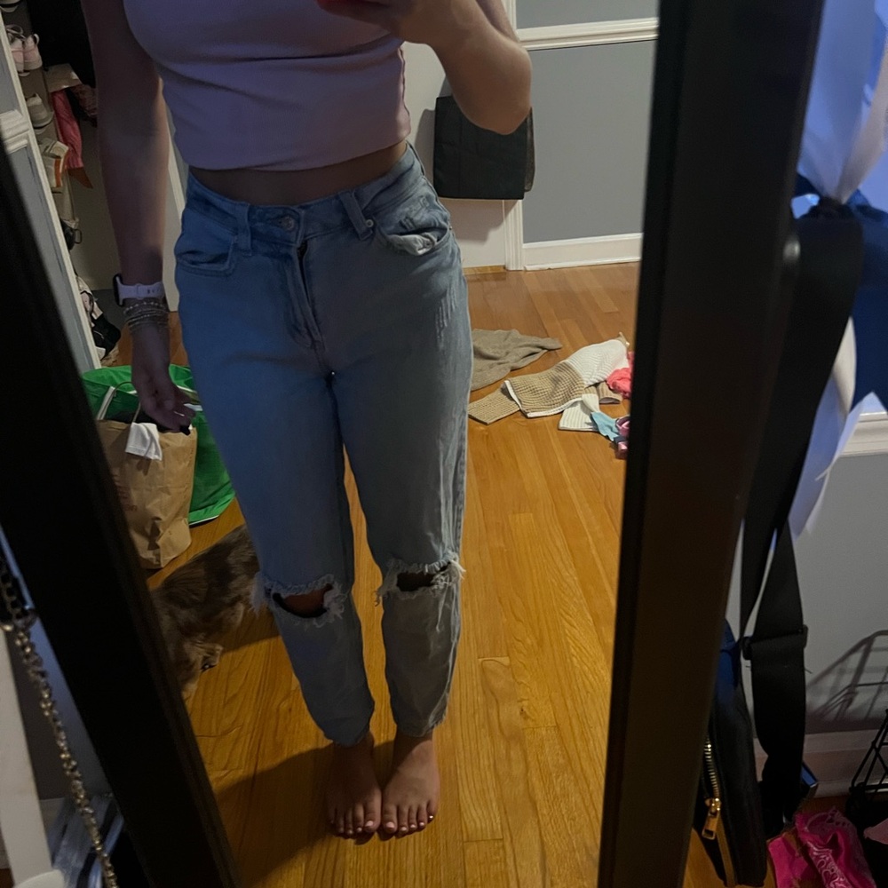 Women's Light Blue Jeans
